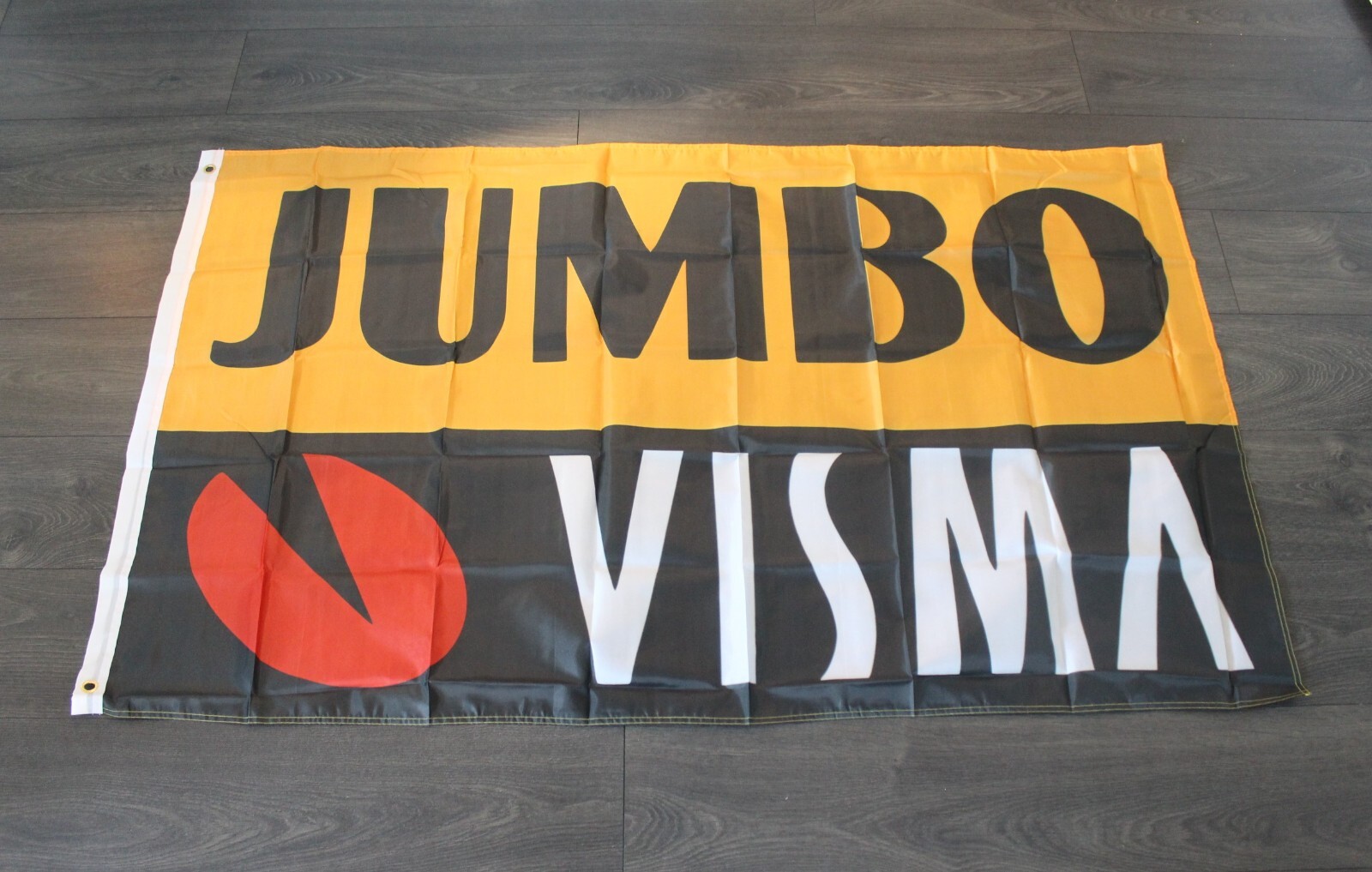 Jumbo Visma Cycling Team Banner Flag Tour de France Race Bike Shop Racing
