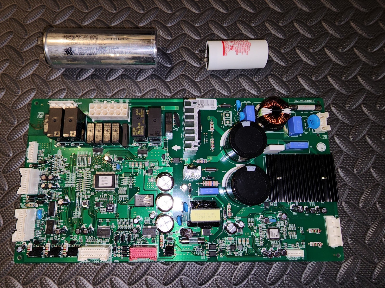 EBR78931602 LG REFRIGERATOR ELECTRONIC CONTROL BOARD WITH CAPACITORS