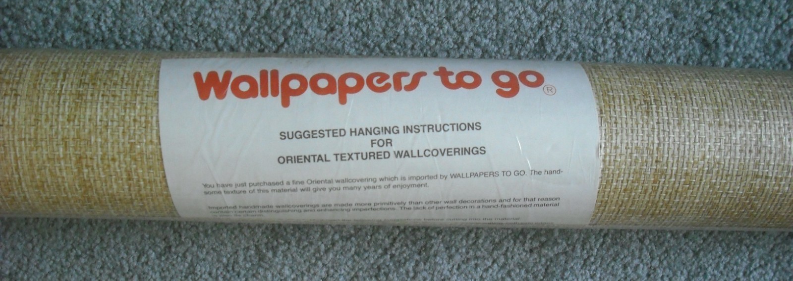 4 Rolls X 72 SqFt = 288 SQFT Grasscloth Wallpapers To Go Imported From Japan