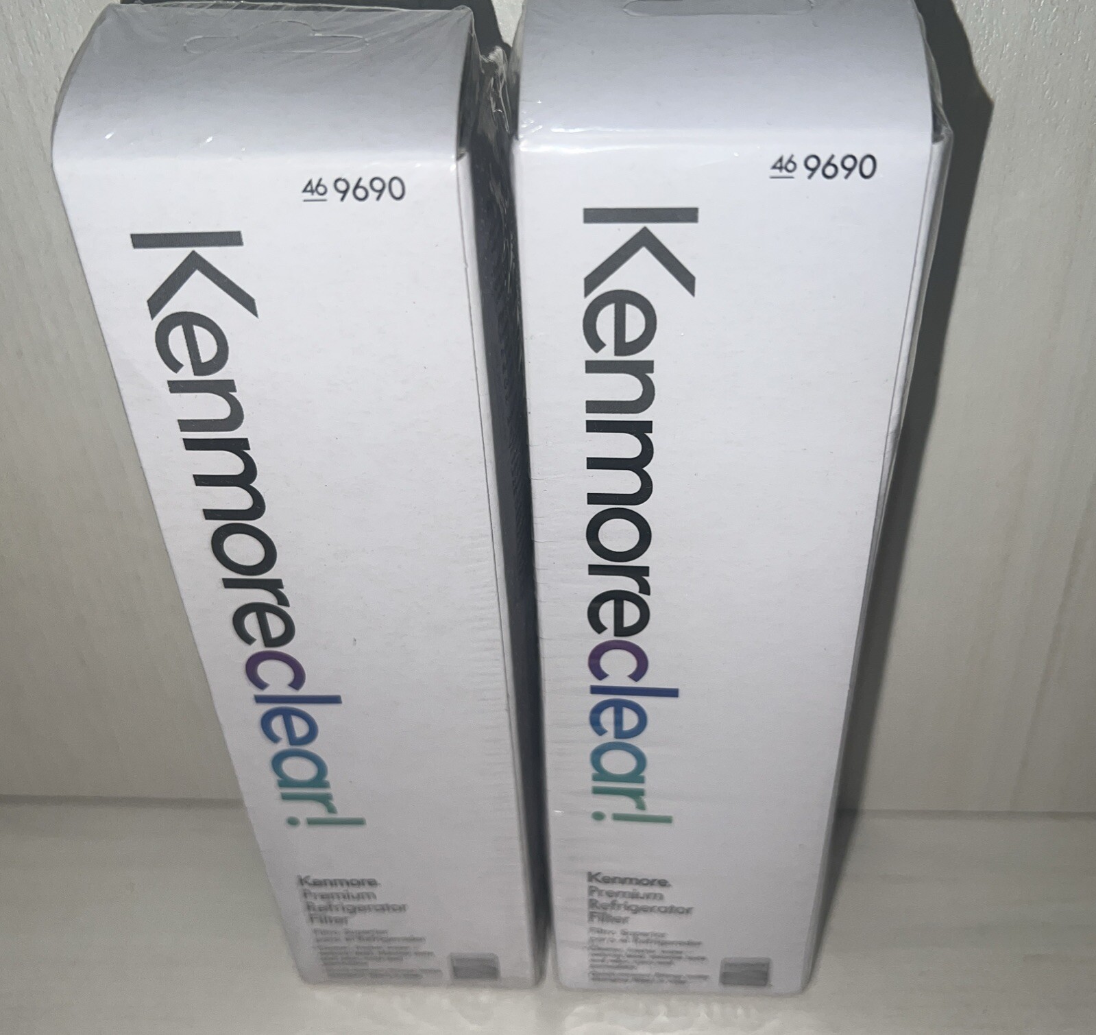 Kenmoreclear! Premium Refrigerator Filters Two (2) #46 9690 NIP