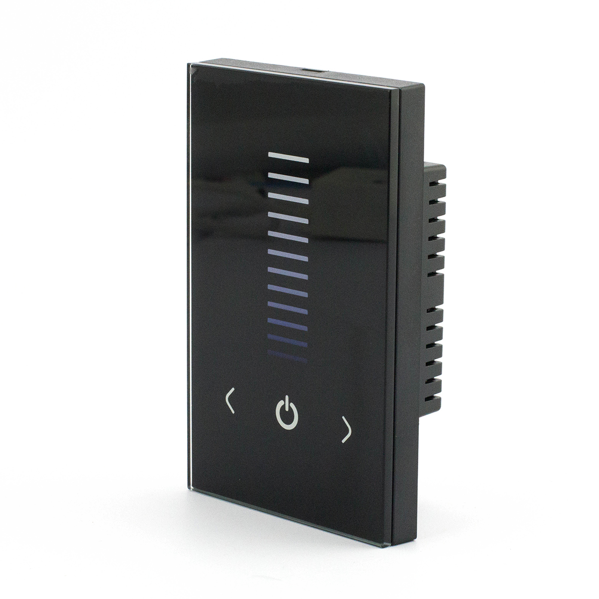 Black Glass Touch Panel Dimmer Brightness Controller for Single Color LED Strip