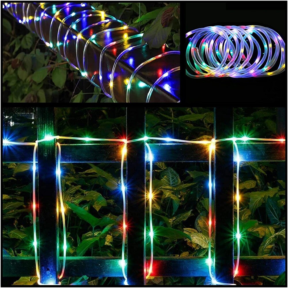 Solar String Lights Outdoor LED Night Light Landscape Twinkle Fairy Patio Lights