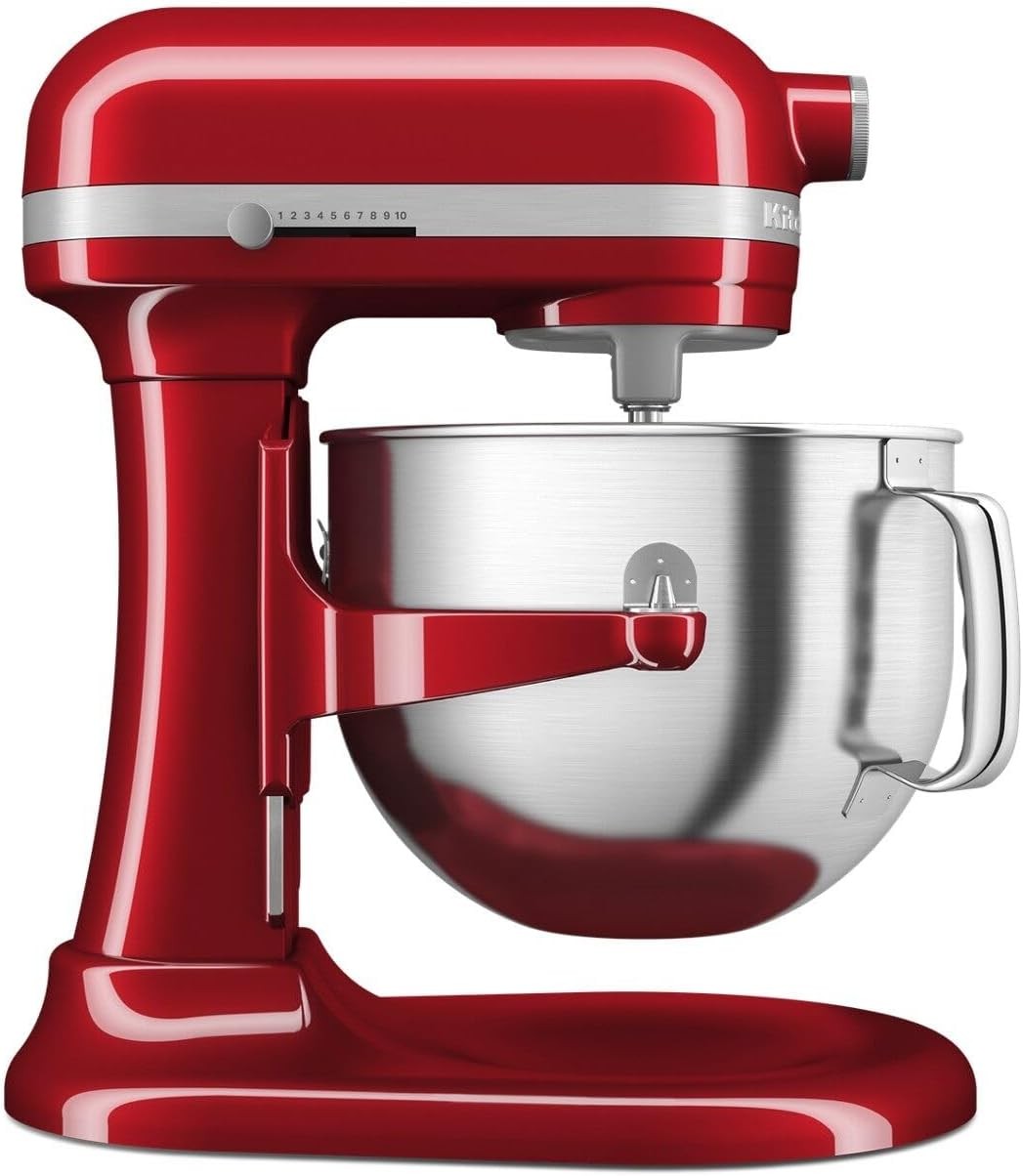 KitchenAid 7 Quart Bowl-Lift Stand Mixer Candy Apple Red – KSM70SKXXCA