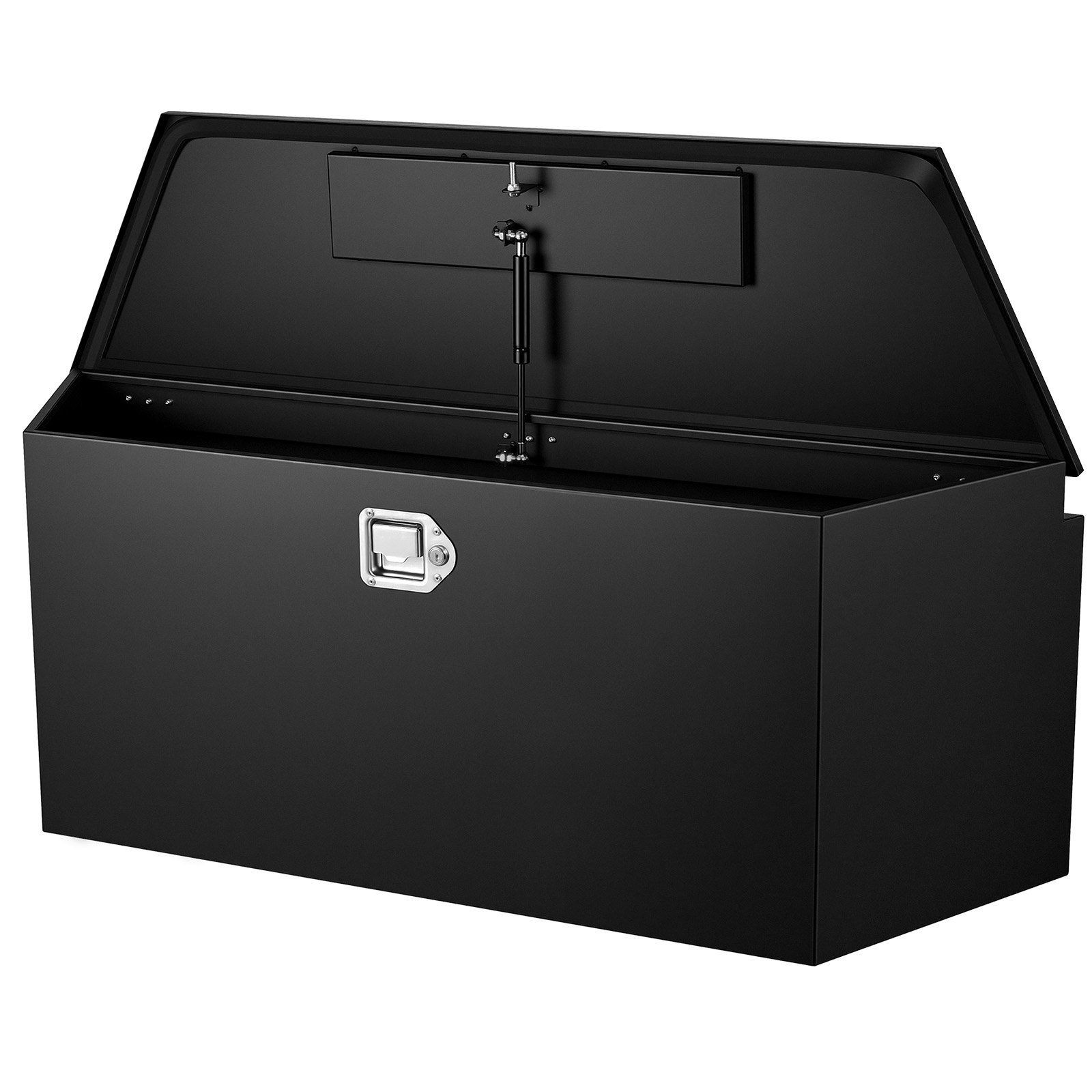 Steel Trailer Tongue Box 49×13.9×18.5in, Lockable & Weather-Resistant