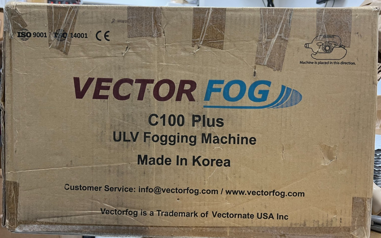 Vectorfog C100 Plus ULV Disinfectant Fogger Power Sprayer