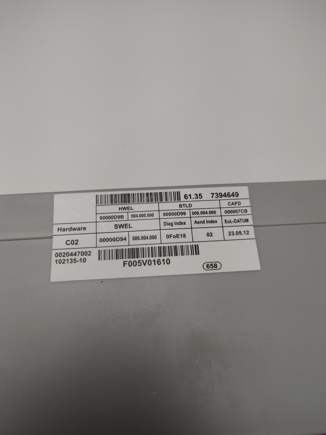 Enhanced Safety Tailgate Lid Control Module for F01 F02 F03 F10 LCI X3 F25,