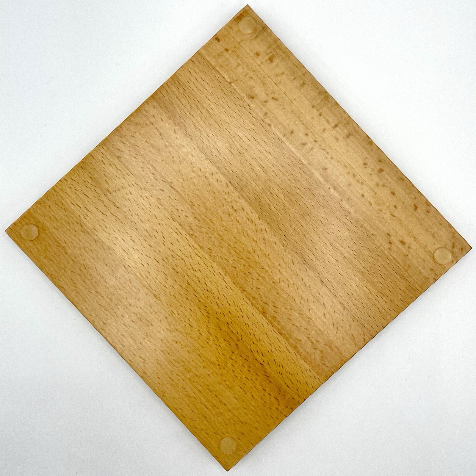 Artelegno Italian Crafted Solid Beech Wood 8” Modern Square Lacquered Trivet