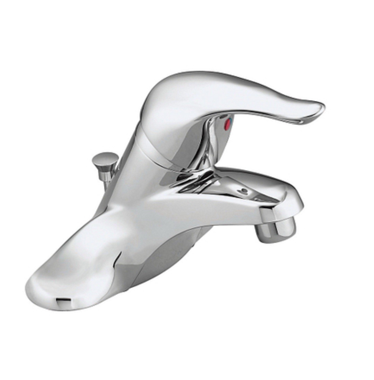 MOEN Chateau Chrome One-Handle Low Arc Bathroom Faucet L4621