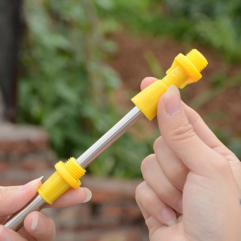 1Pc Hand Pressure Sprayer Retractable 0.45-0.8M Spraying Rod for Outdoor Garden