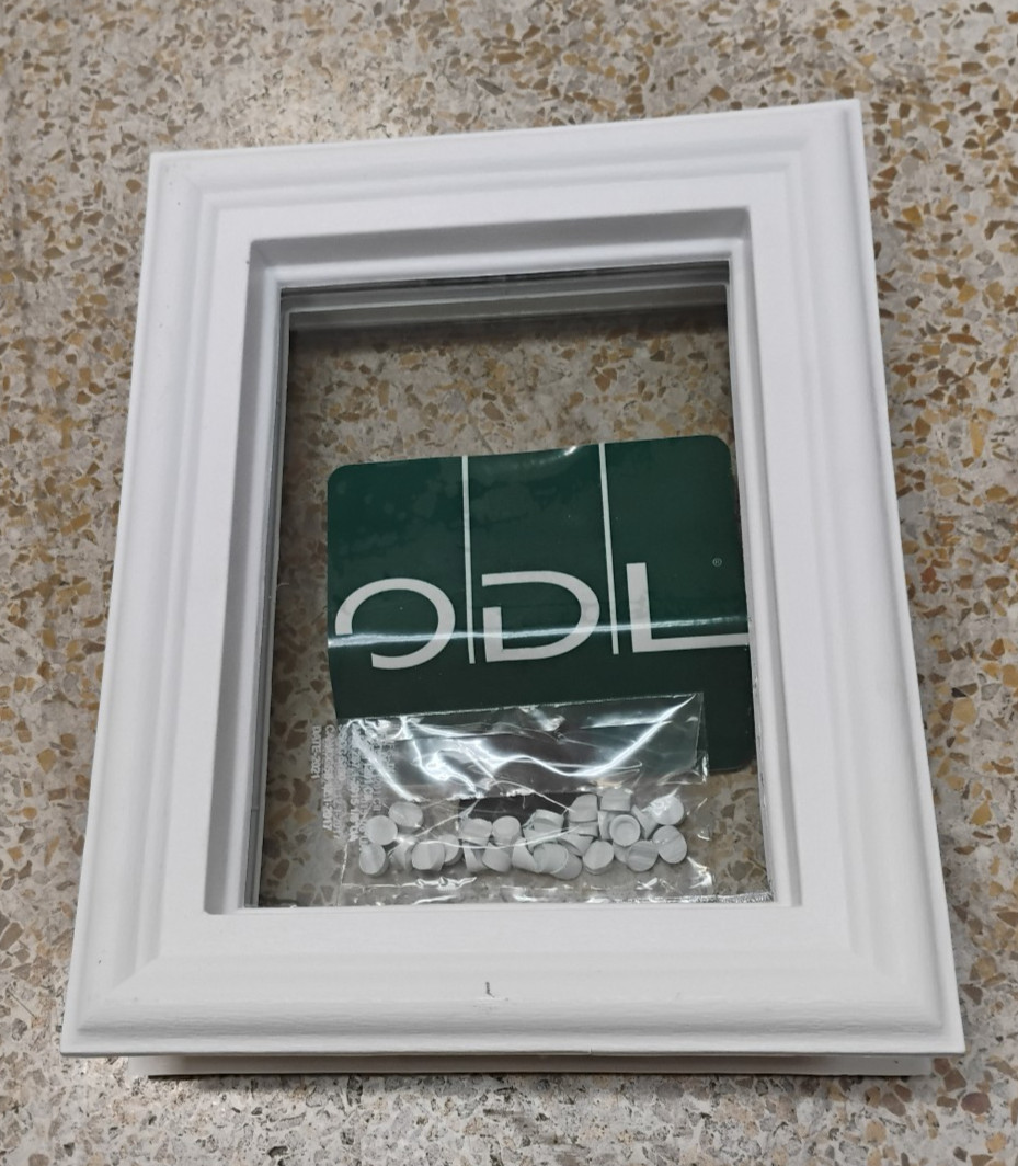 ODL front Door insert Window 10″x8 Frame lite kit add window glass pane double