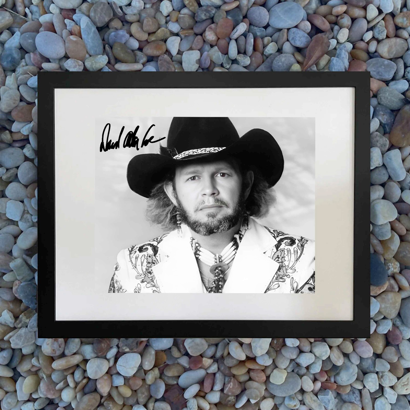 David Allan Coe Autograph Signed REPRINT Outlaw Country Music Legend 8×10 Print