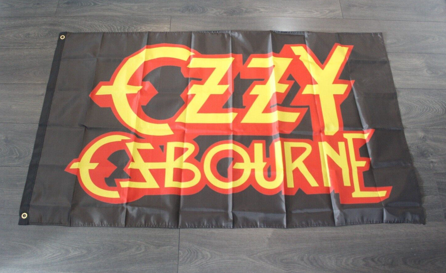 Ozzy Osbourne Banner Flag 3×5 Heavy Metal Rock Band Fan Decor Man Cave CD Record