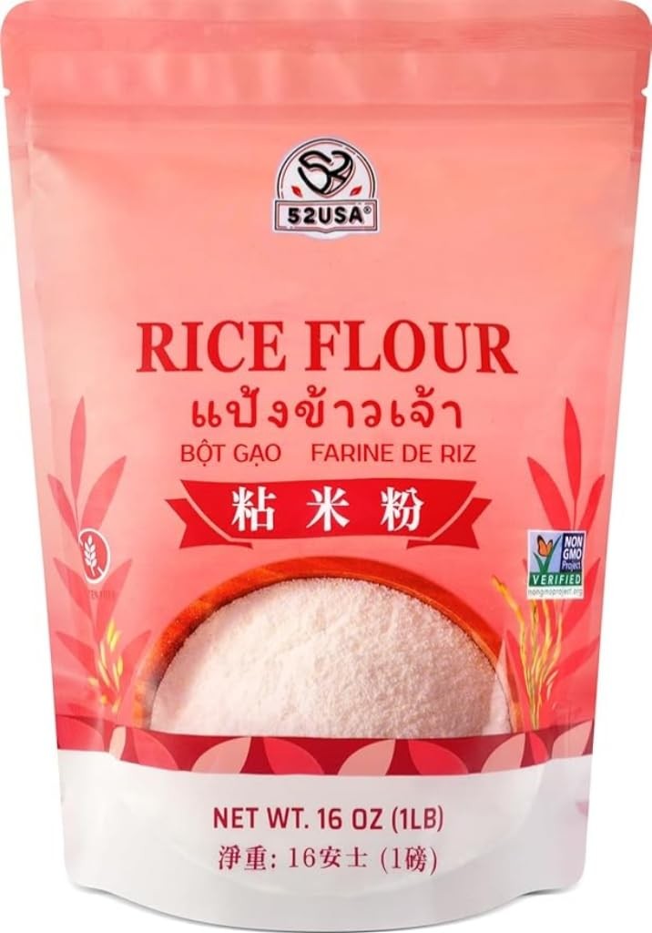 52USA Thai Rice Flour 1 Pound, 16 Ounce (Pack of 1), 16 1)