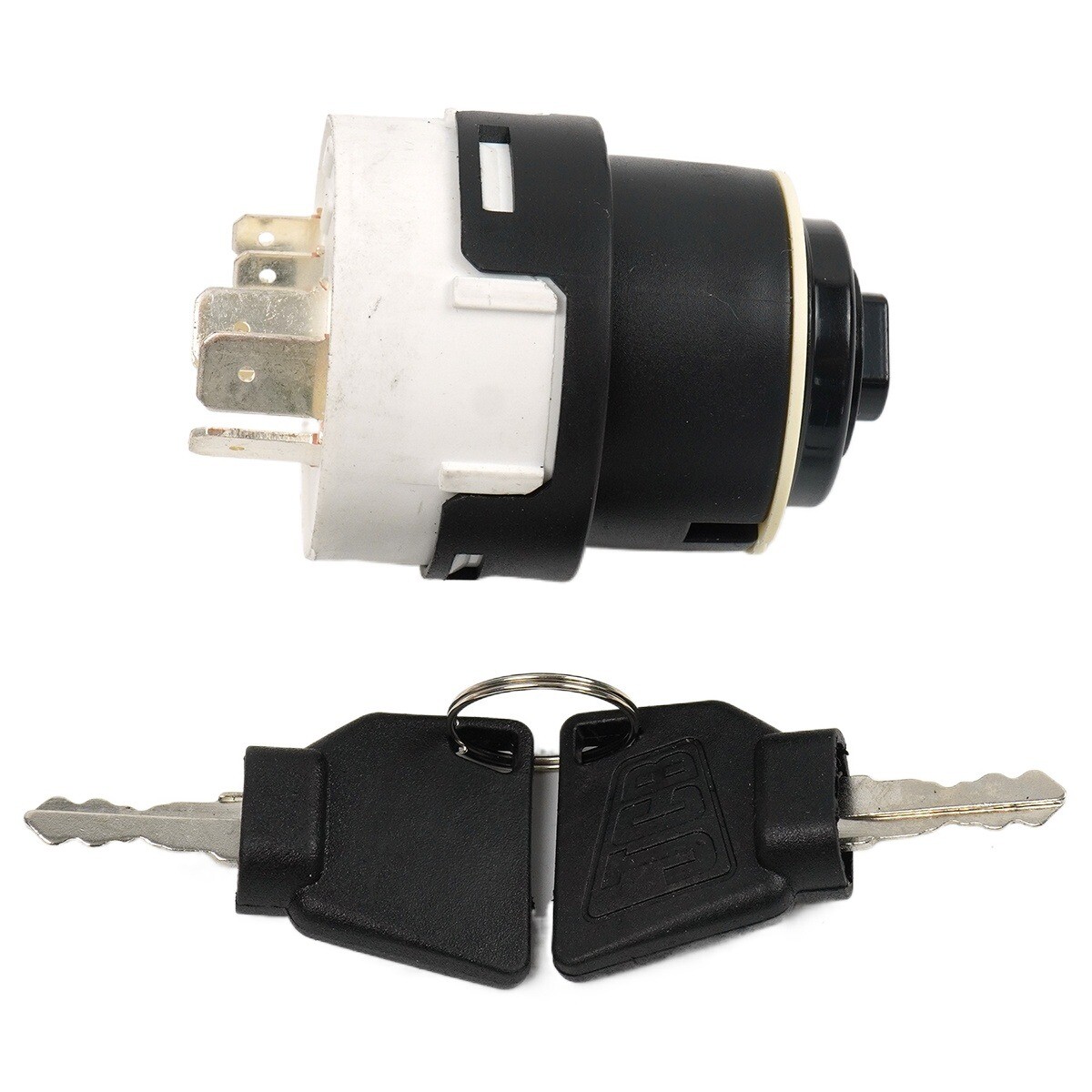 Ignition Switch w/2 Keys 85804674 For New Holland LB75 LB115 675E 555E 575E B115