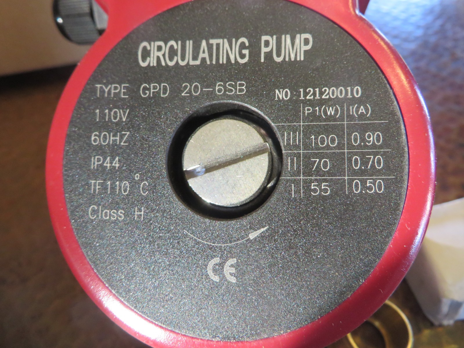 3 speed Circulating Pump 20 GPM use with outdoor furnaces, hot water heat, solar