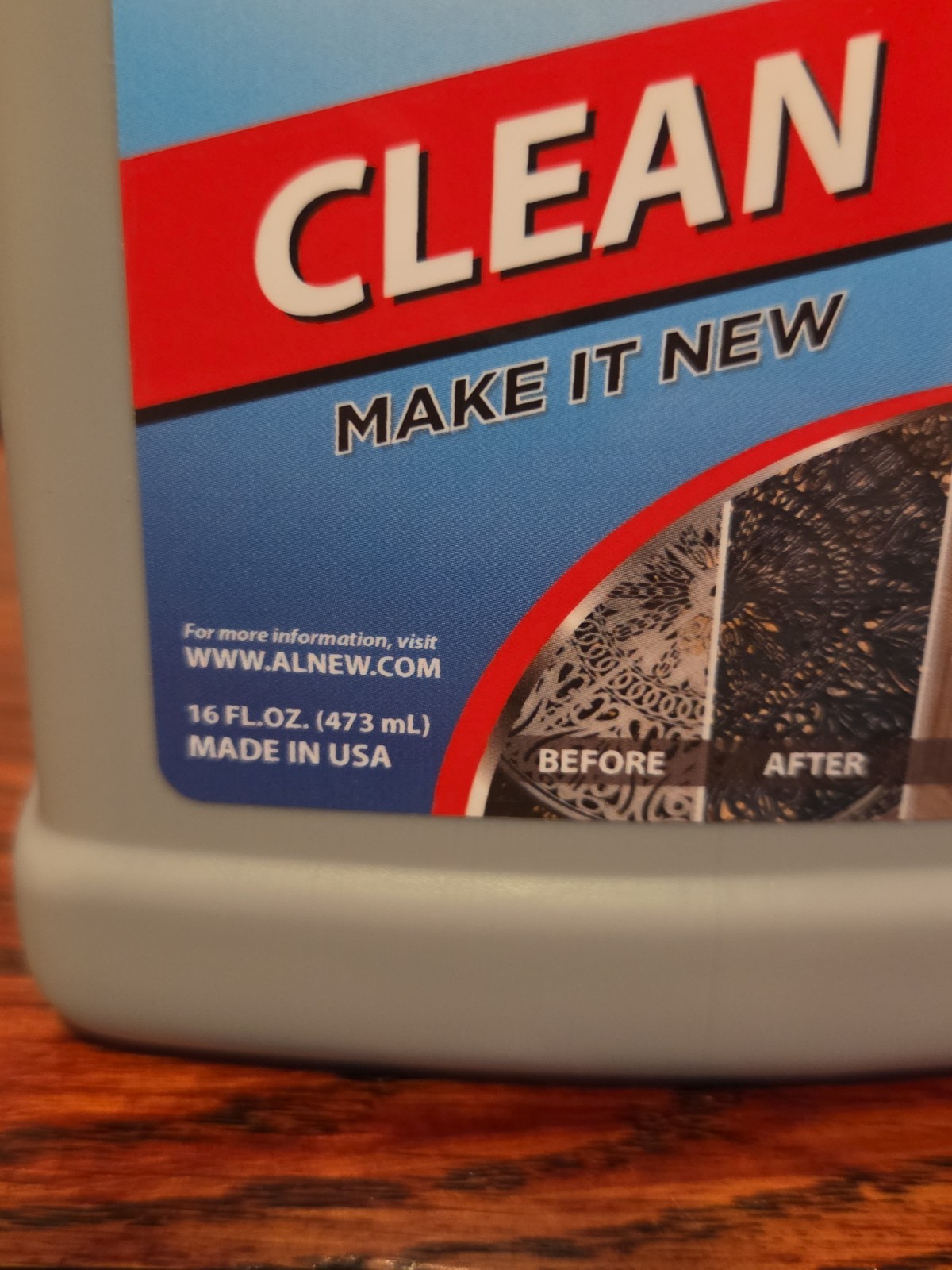 AL-NEW Clean Make it new solution restore patio furniture stains 16 fl oz