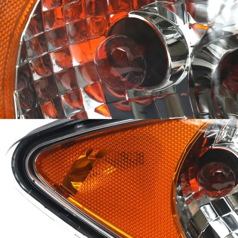 Headlights Assembly For 2008-2016 International ProStar@Halogen Headlamps@