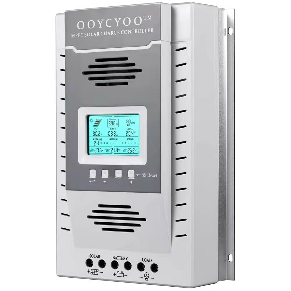60A 100A MPPT Solar Charge Controller Battery Regulator Charger 12V/24V PV 100V~