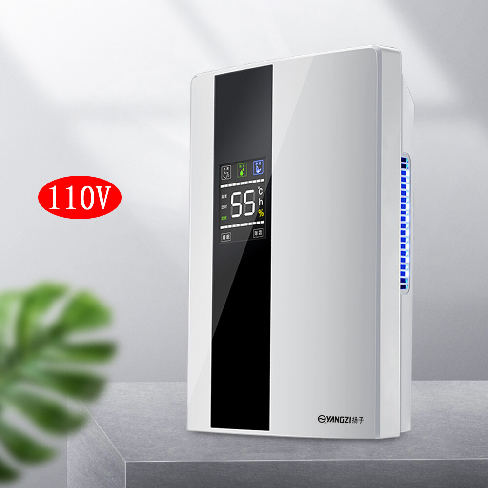 2.2L Intelligent Dehumidifier For Basement Bedroom & Drain Hose & Water Tank NEW