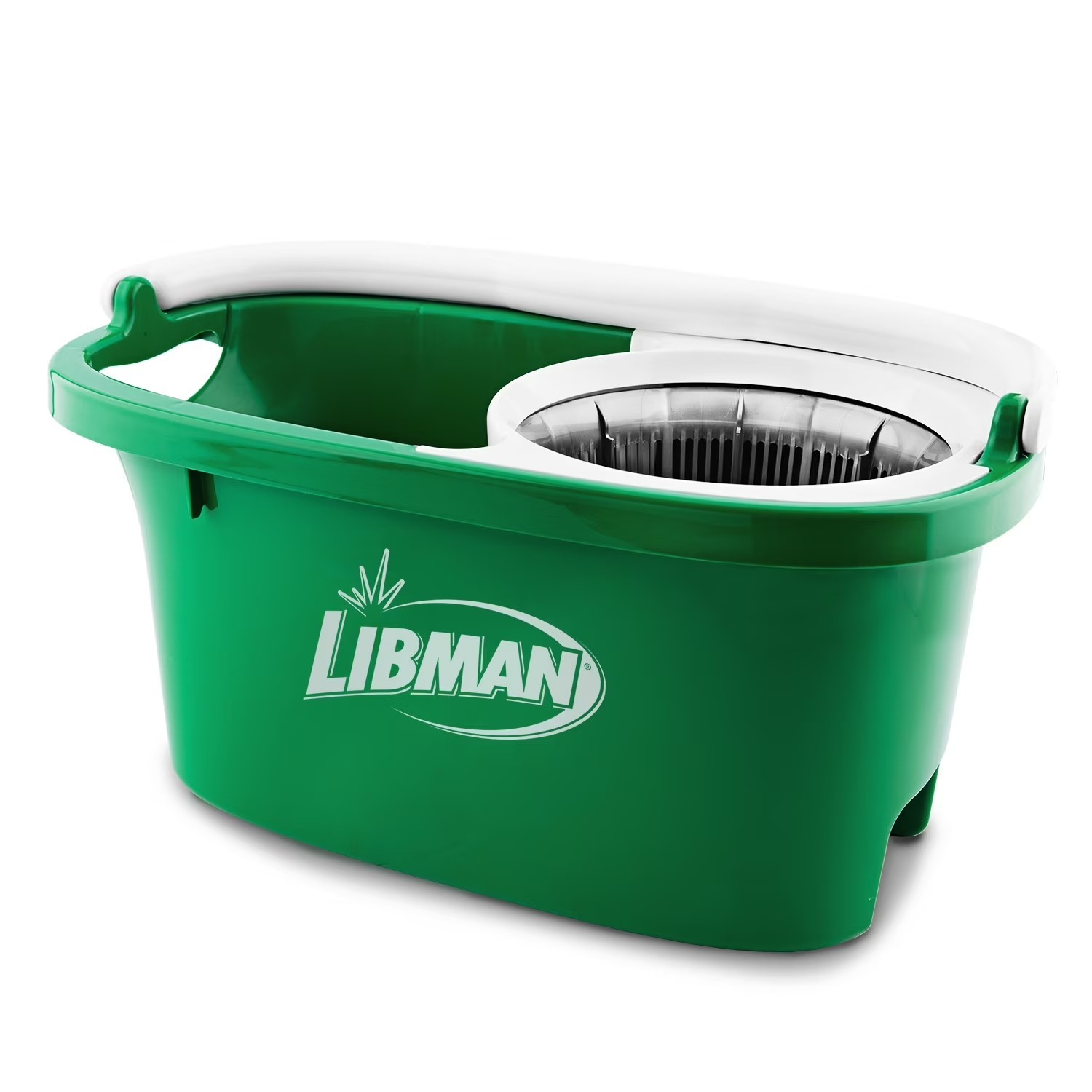 Libman Tornado Spin Mop Floor Cleaning System with Microfiber Mop Head