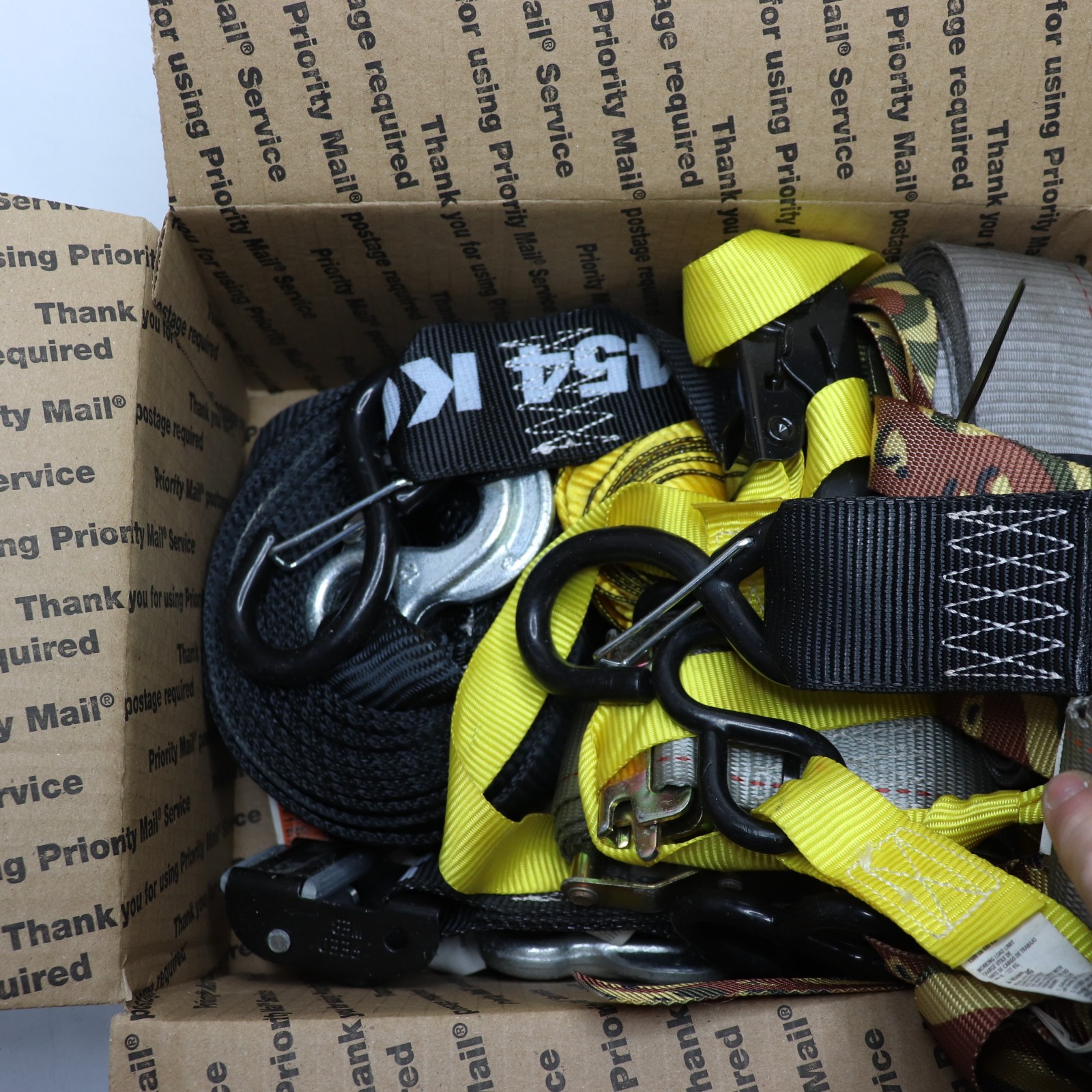Assorted Cambuckles and Straps 13 lbs.