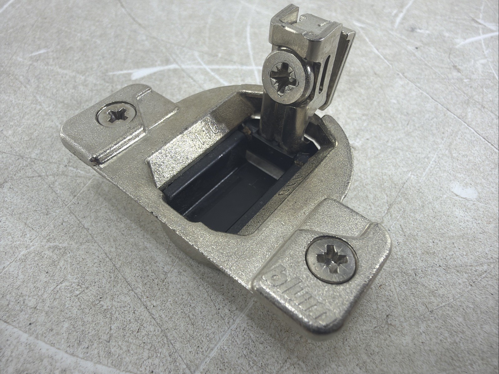 BLUM COMPACT 120° Overlay Cabinet Hinge – #30.310-11.02 – Made in Austria – Rare