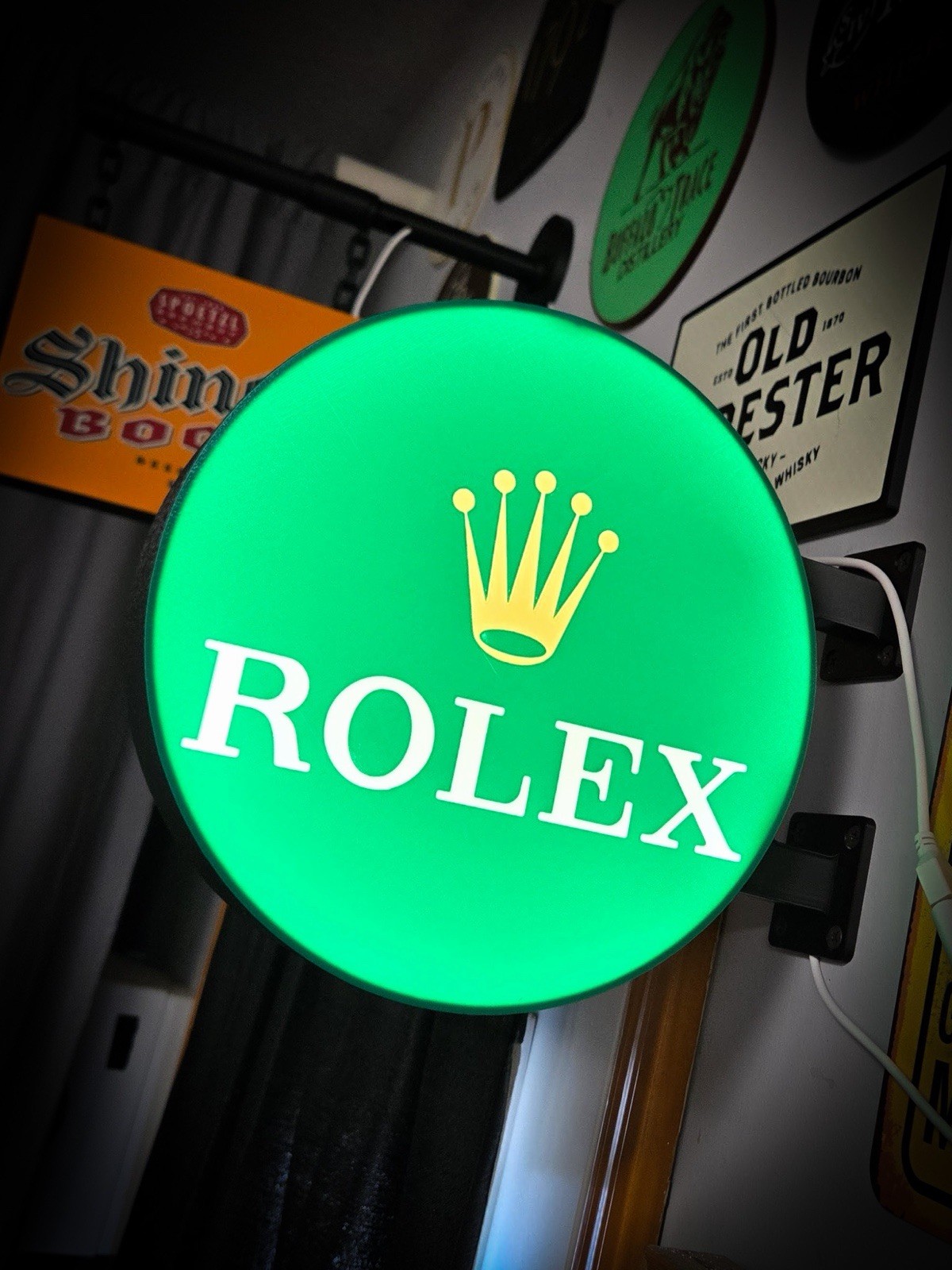 Rolex LED Light Box | USB Powered Watch Collector Display Sign RGB Option