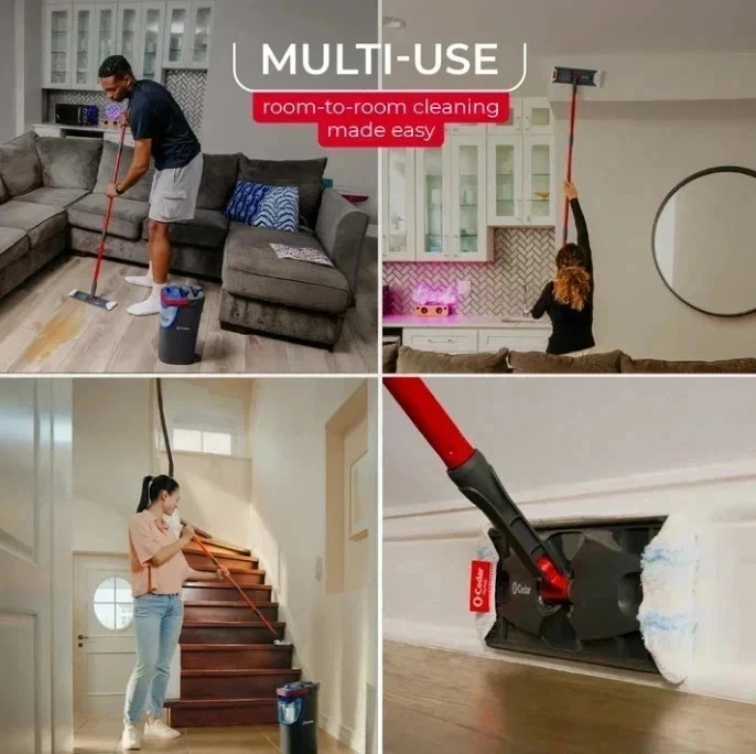 O-Cedar H2prO Microfiber Flat Mop System