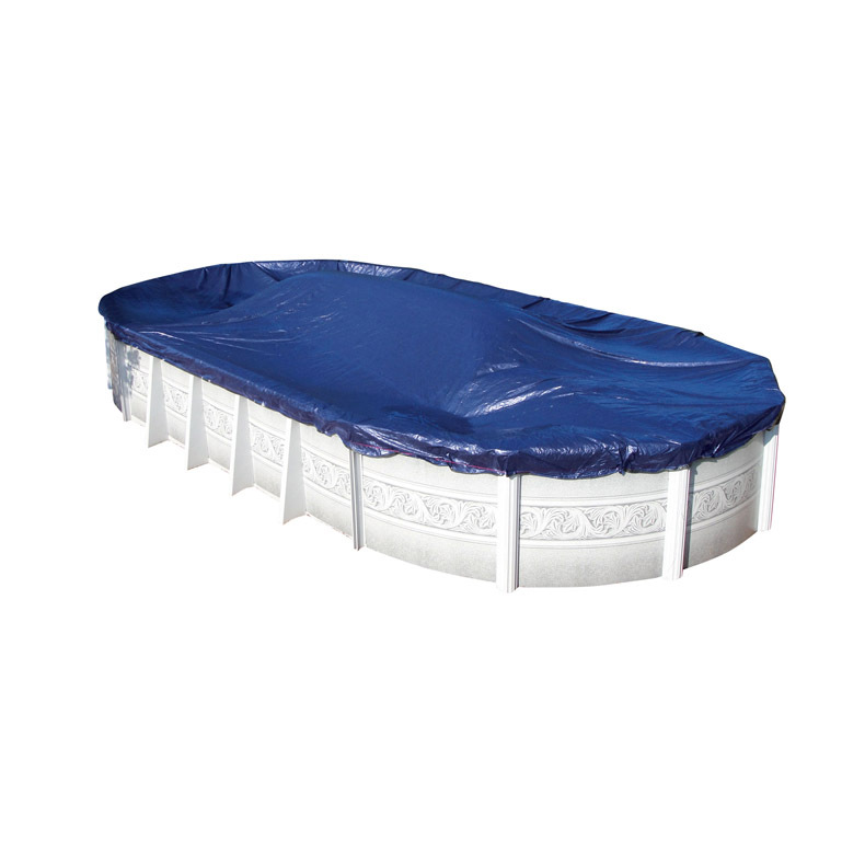 Doheny’s Harris Pool Products Economy Winter Covers for Above Ground Oval Pools