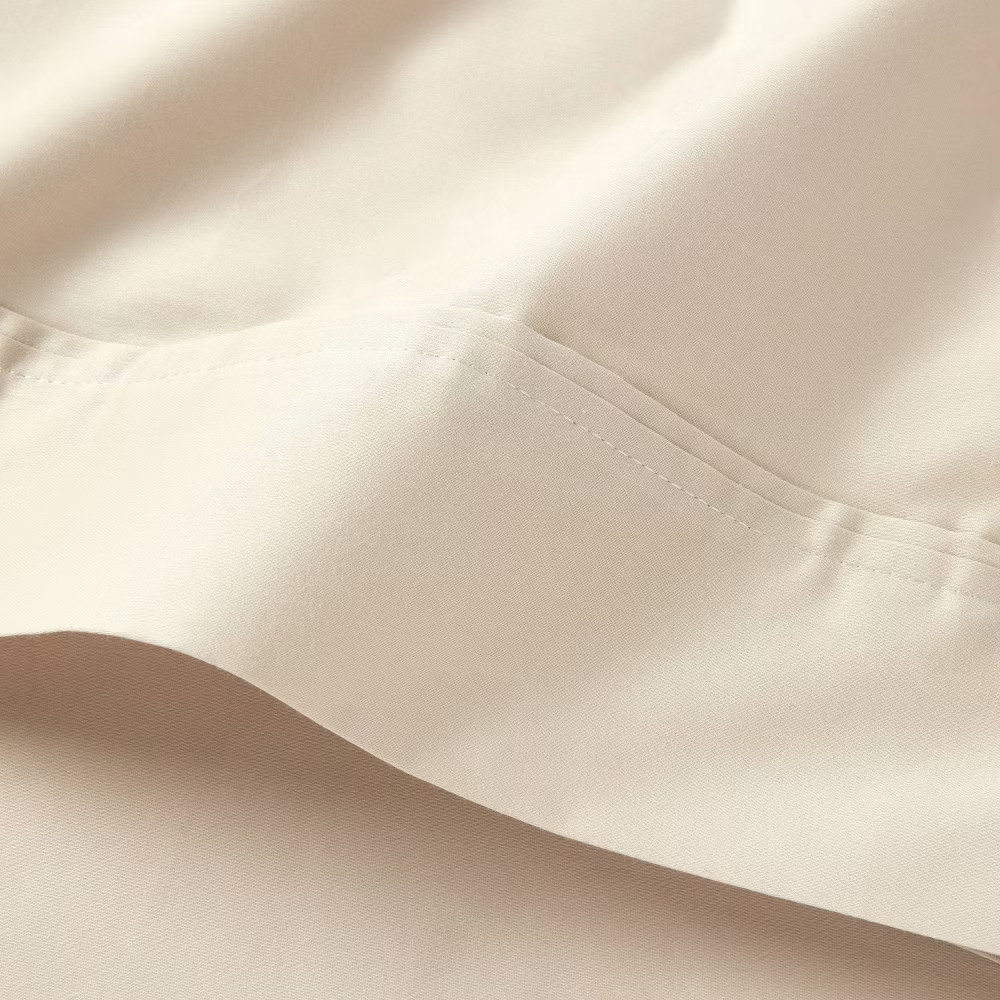 Queen Solid Performance 400 Thread Count Sheet Set True Khaki – Threshold: