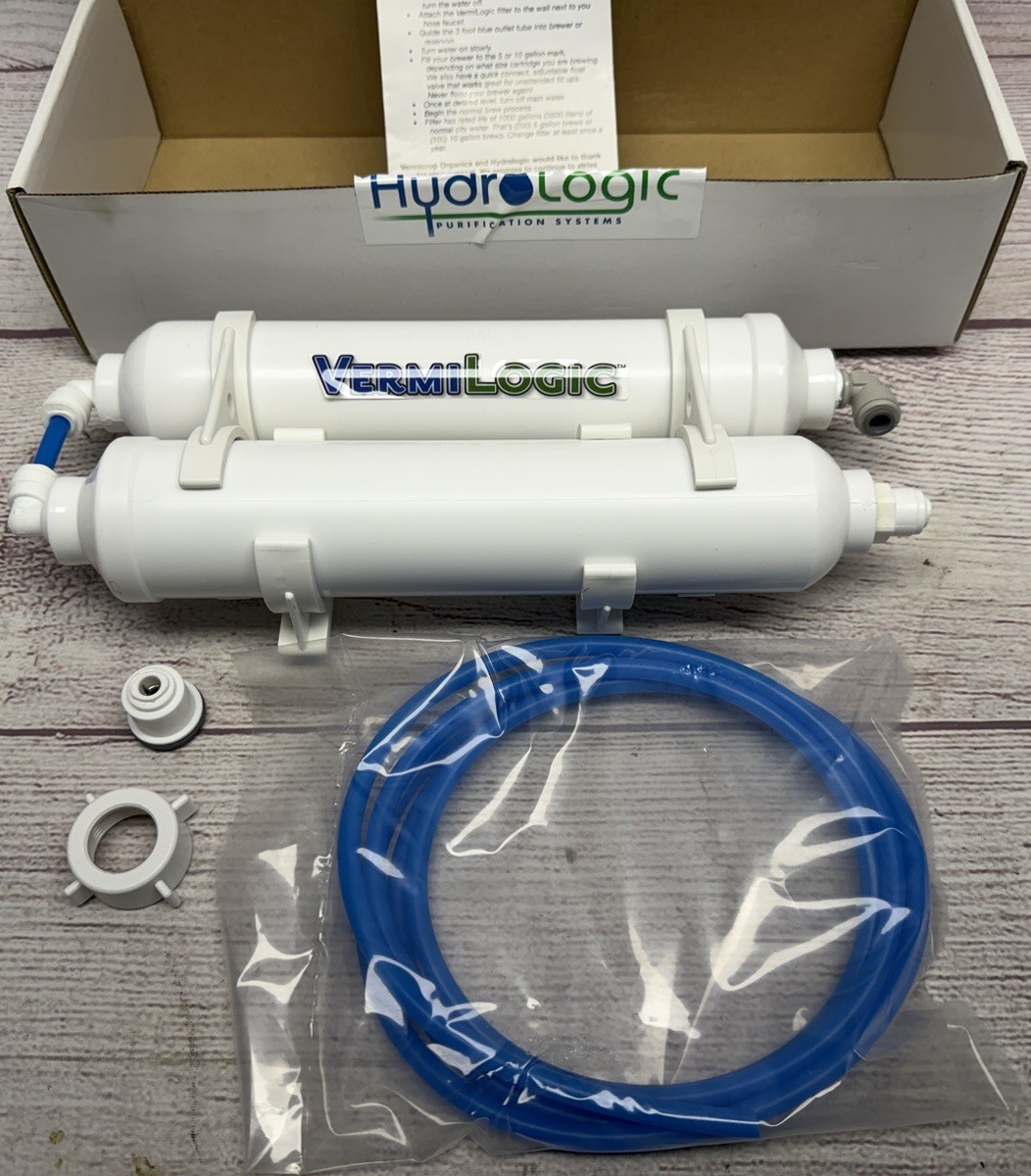 Vermi Logic Water Purification System Hydro Organics 5/10 Extraction New