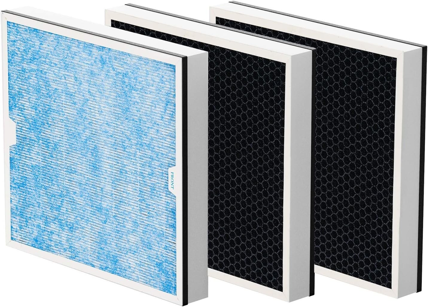 AlorAir 3 Packs HEPA Carbon Filter Replacement Set (Available for 770, 870, 970)