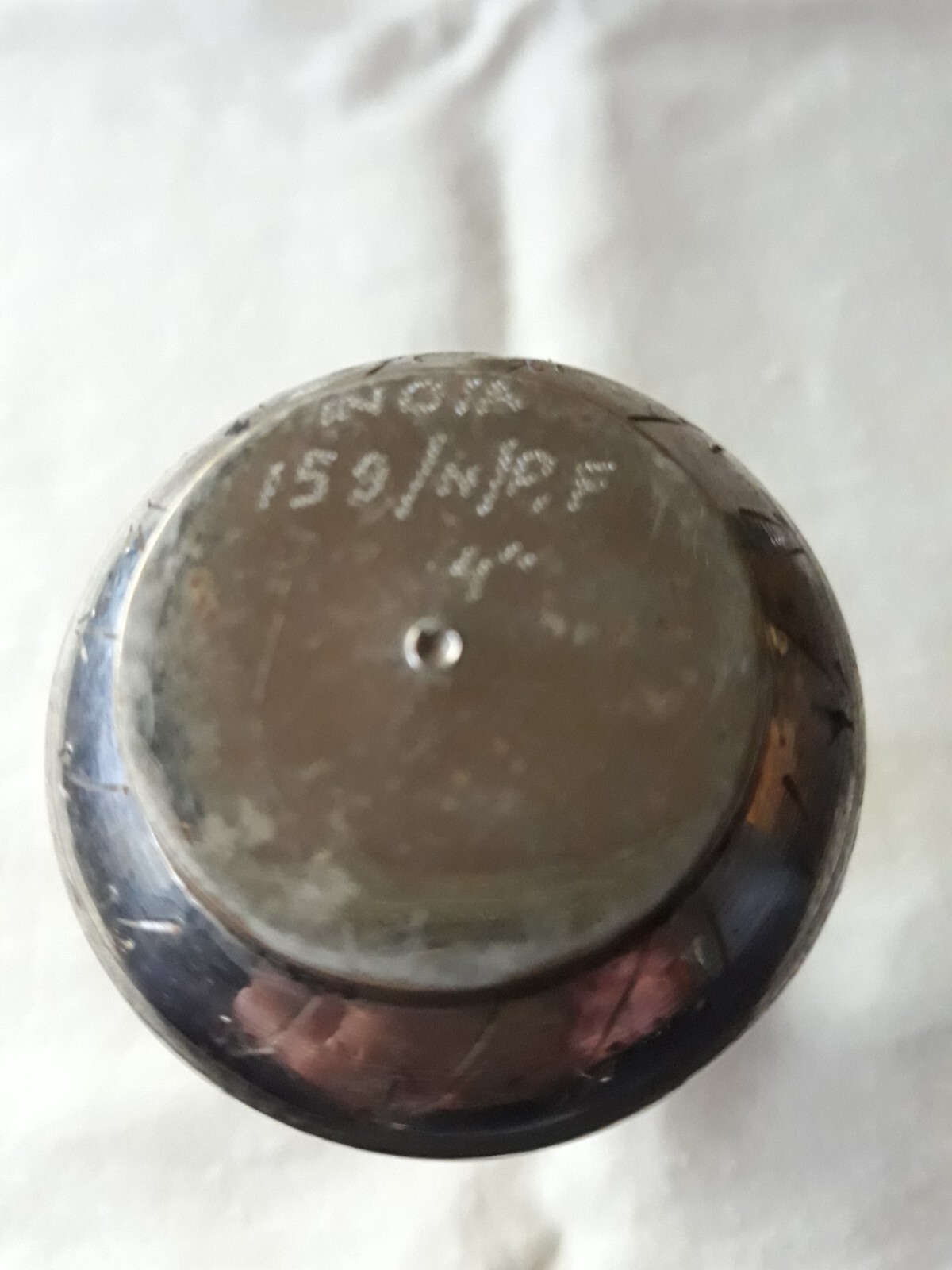 Mini metal vase