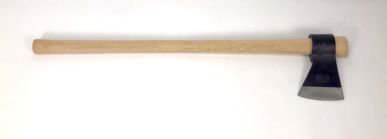 Primitive Axe – Tapered Oval Socket – 4 lbs Head, 36 inch Hickory Handle