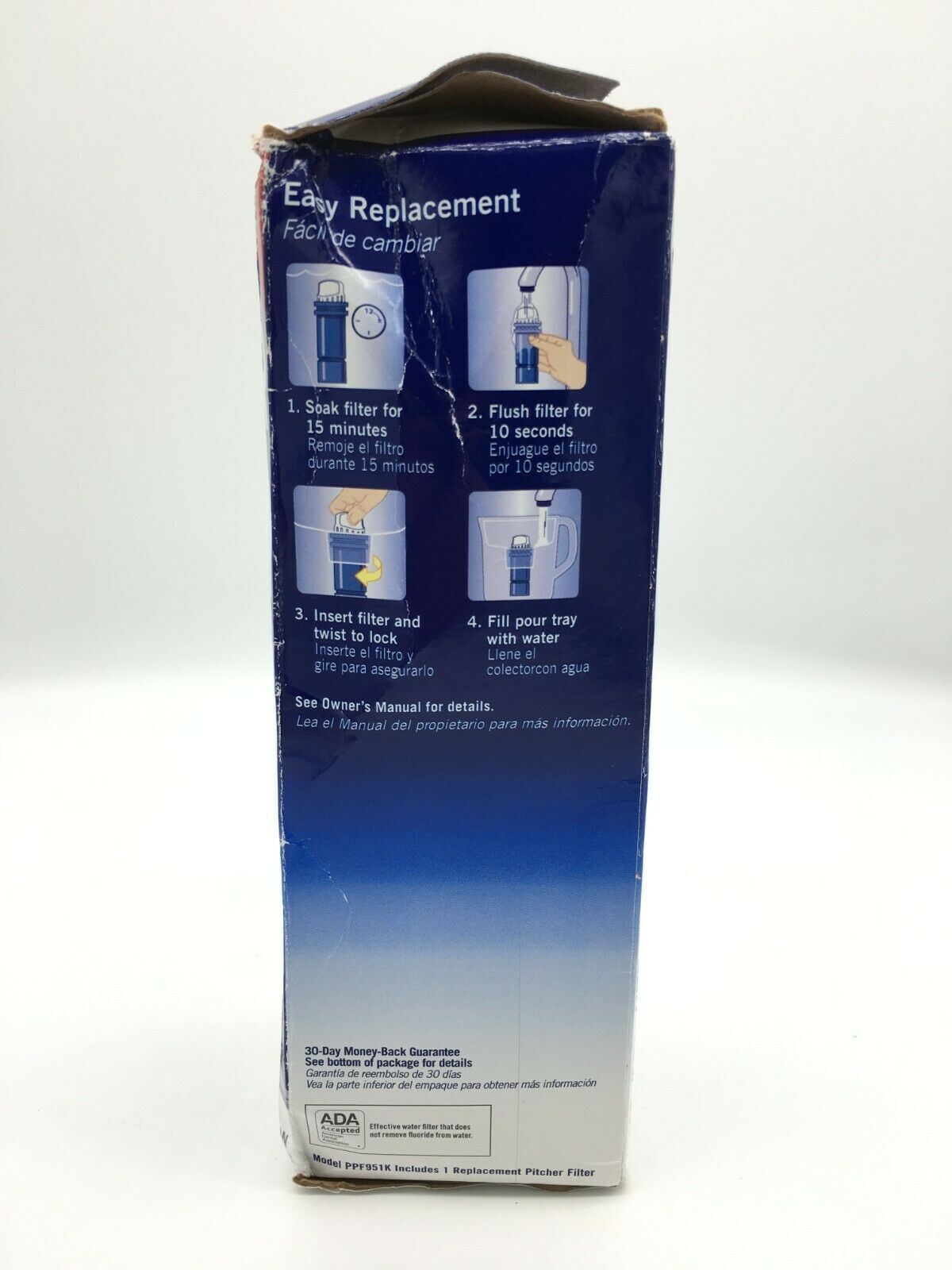 Pur Maxion Pitcher Filter Replacement Removes 99% of Lead Model PPF951K1 NWBD