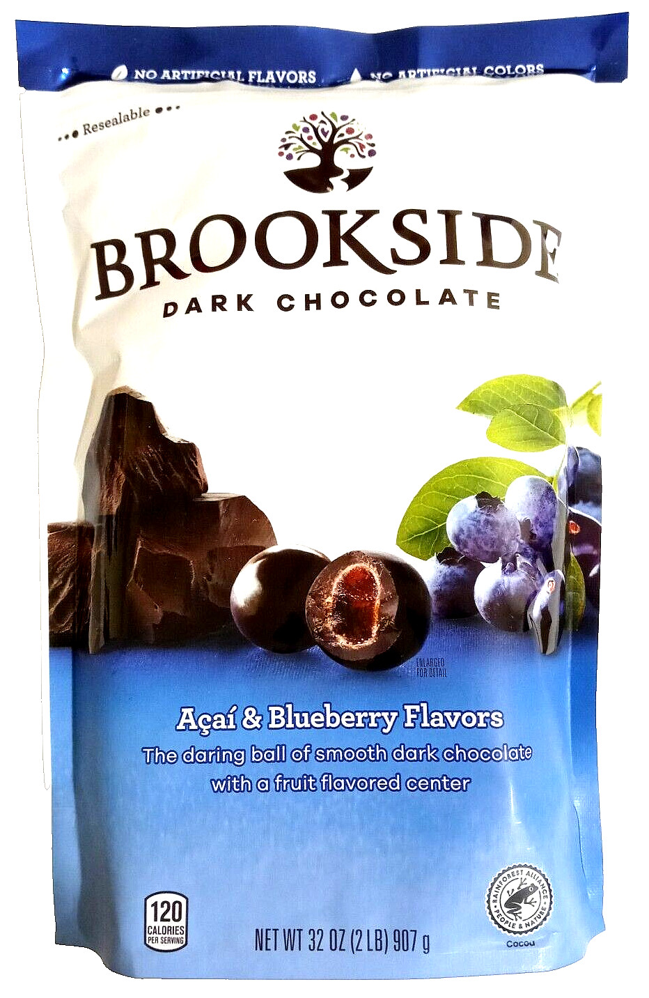 Brookside Dark Chocolate Acai & Blueberry Flavors EXP 02/2025