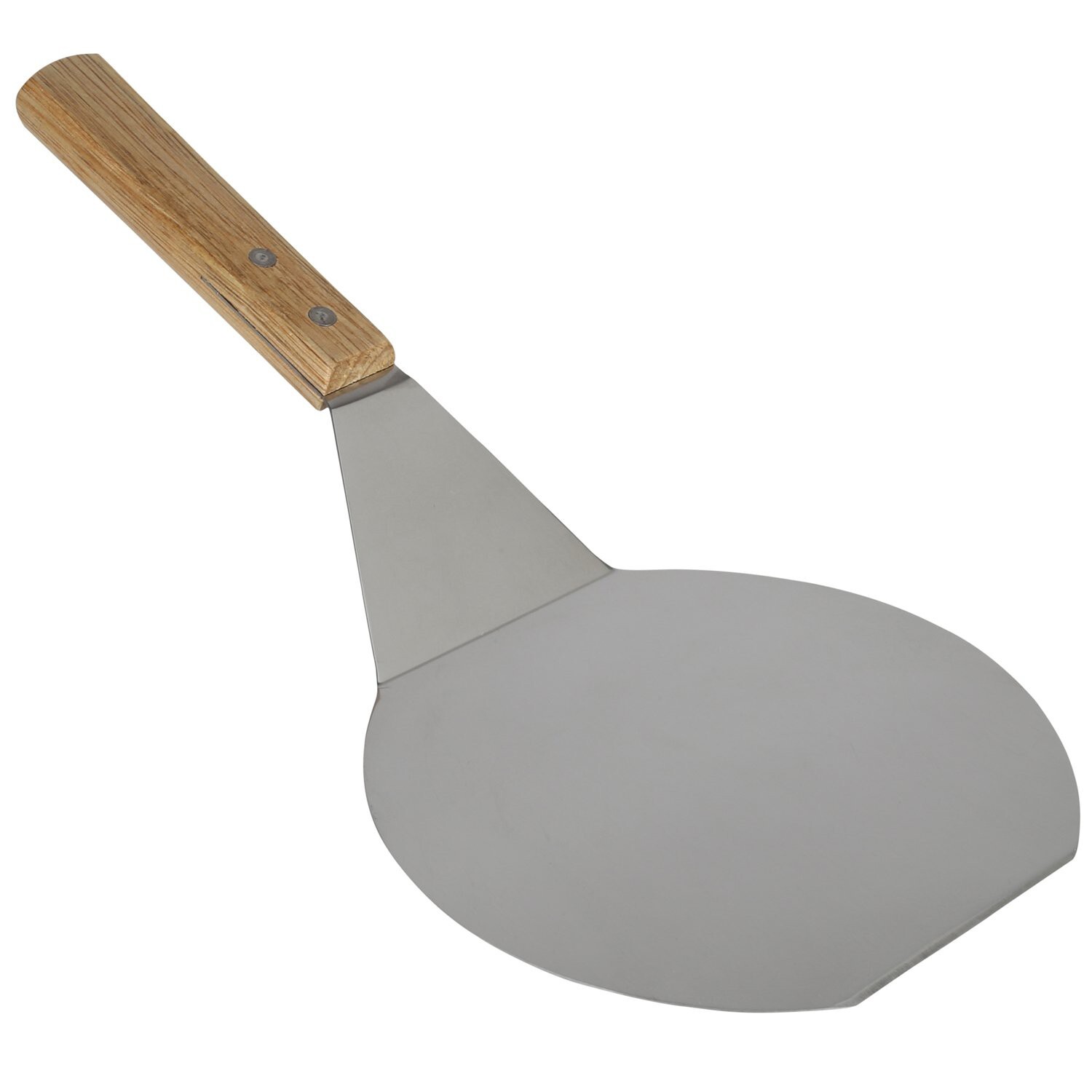 Extra-Large Stainless Steel Wide Spatula Turner with Strong Wooden Handle – D…