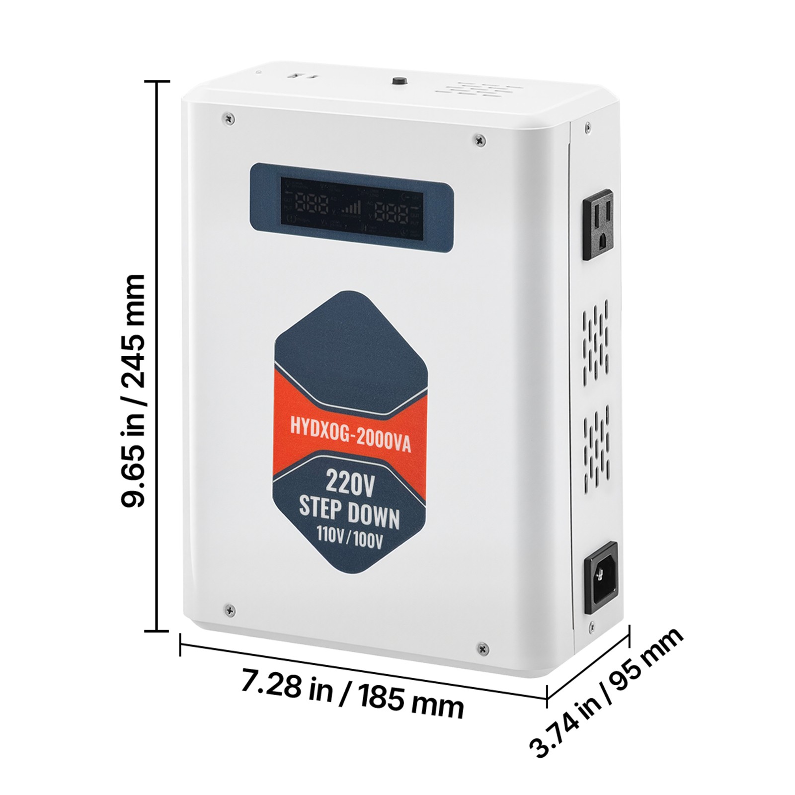 Uimoso Step Down Voltage Converter 2000VA Transformer for 220V to 110V Power