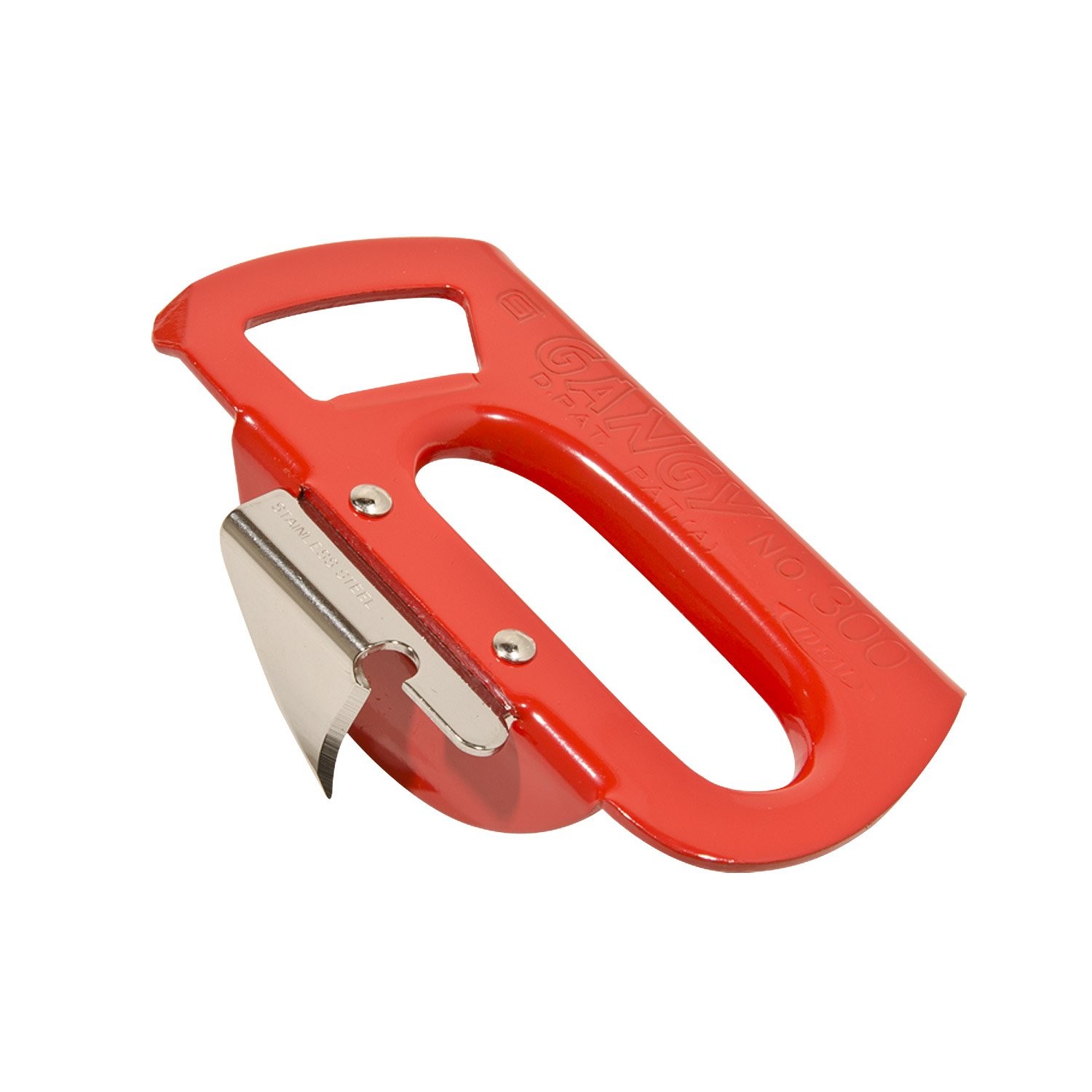 Japanese Can Opener (Ganji Kankiri) 4.25×2.5 inches, Red