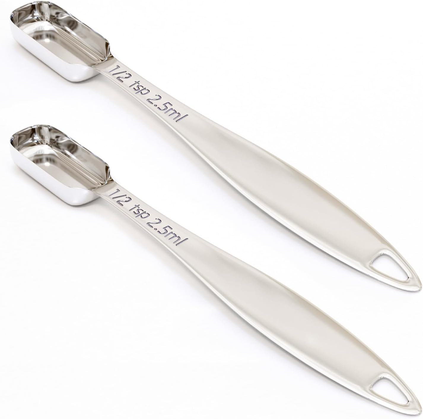 1PCS 2/3Tablespoon (2Tsp, 10Ml) Single Measuring Spoon, Individual Stainless Ste