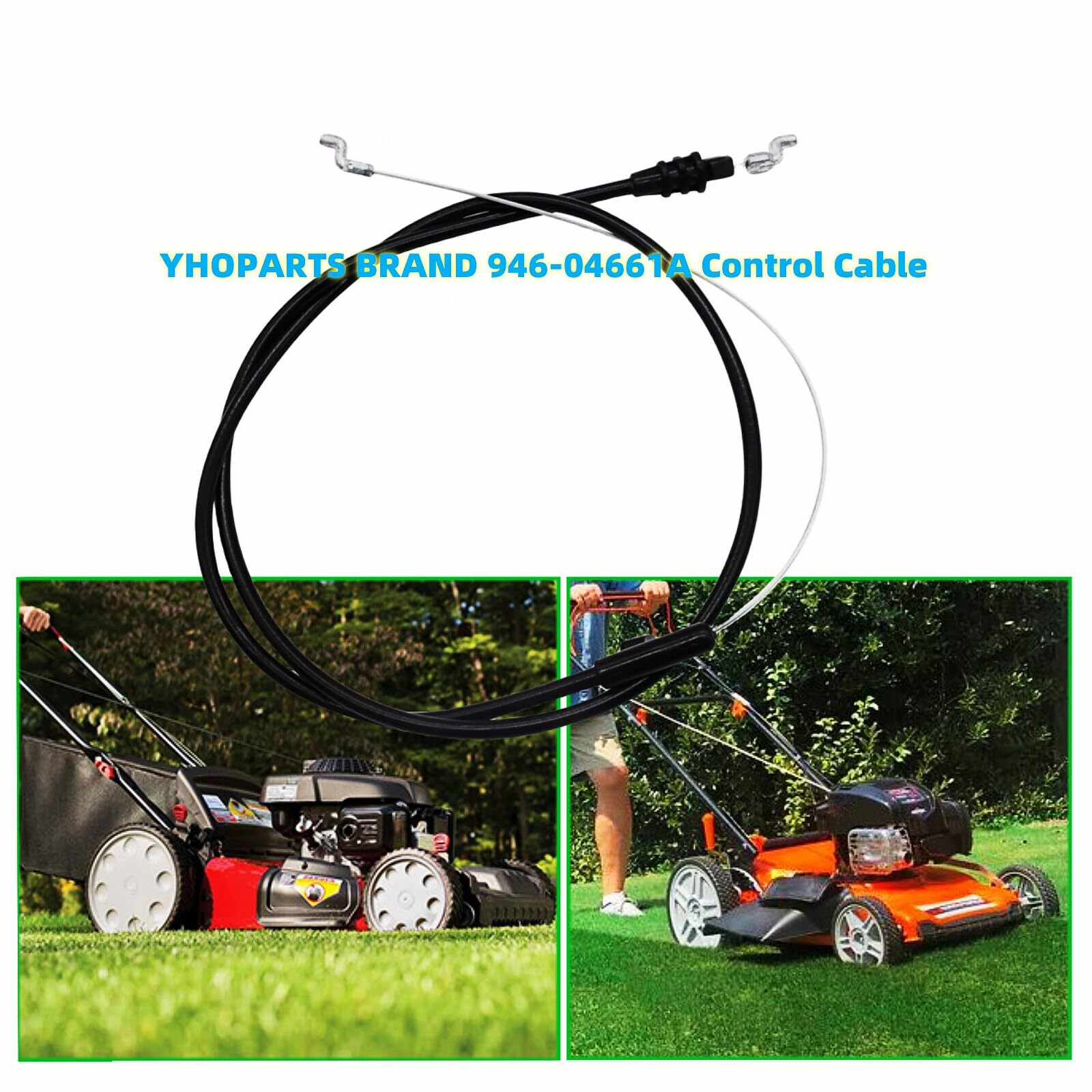 Replacement Control Cable for Various Lawn Mowers Fits MTD Troy-Bilt and More