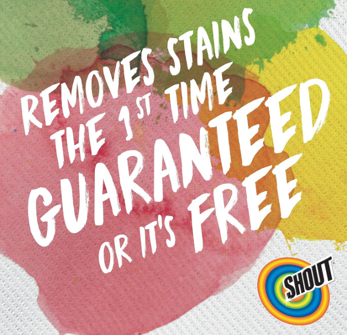 Shout Active Enzyme Laundry Stain Remover Spray for Clothes, Triple-Acting Formu