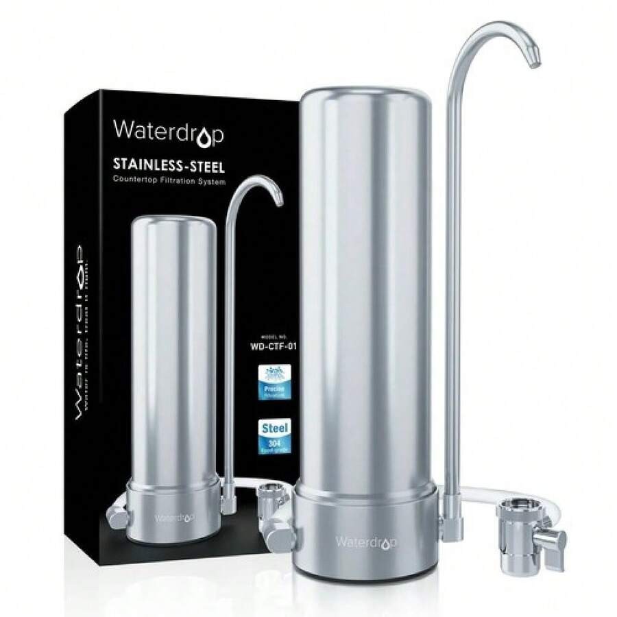 Waterdrop Countertop Water Filter For Sink,8000Gallons(With1 Filter)