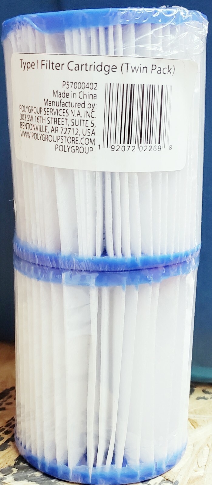 2 Pack TYPE I Swimming Pool Pump Filter Cartridge (3.1″ x 3.5″) Summer Waves