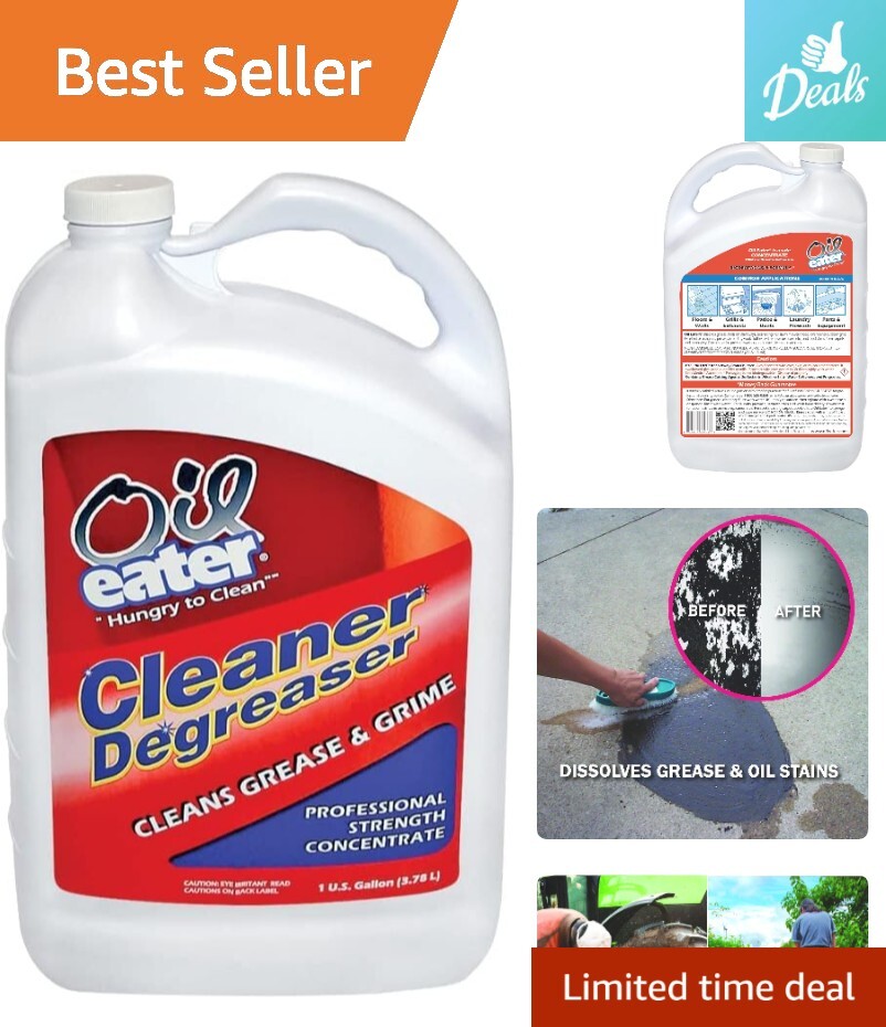 Pro Cleaner – Ultra Dissolve Grease Oil and Heavy-Duty Stains – 9.5 pounds