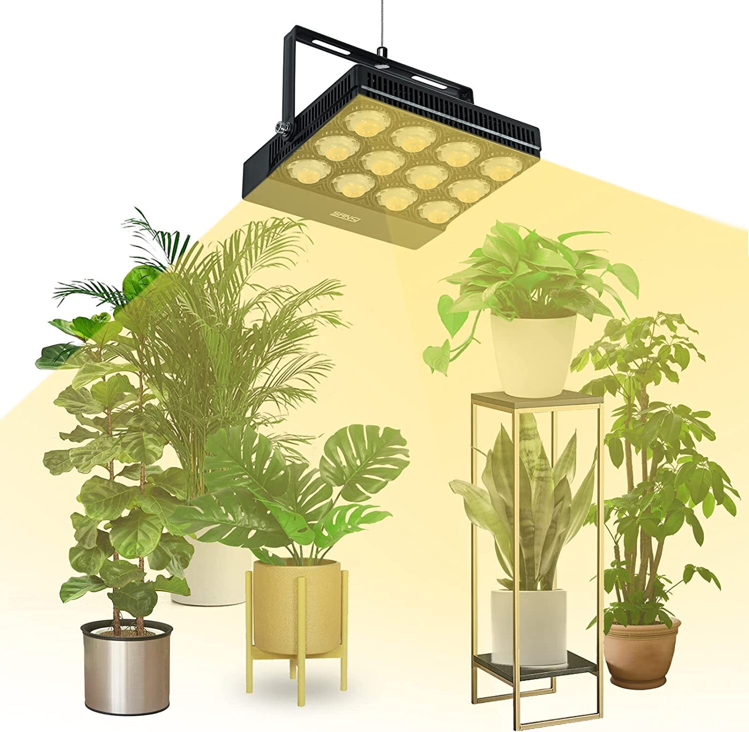 SANSI LED Grow Light 70W LED Grow Light Full Spectrum Grow Lamp for Indoor Plant