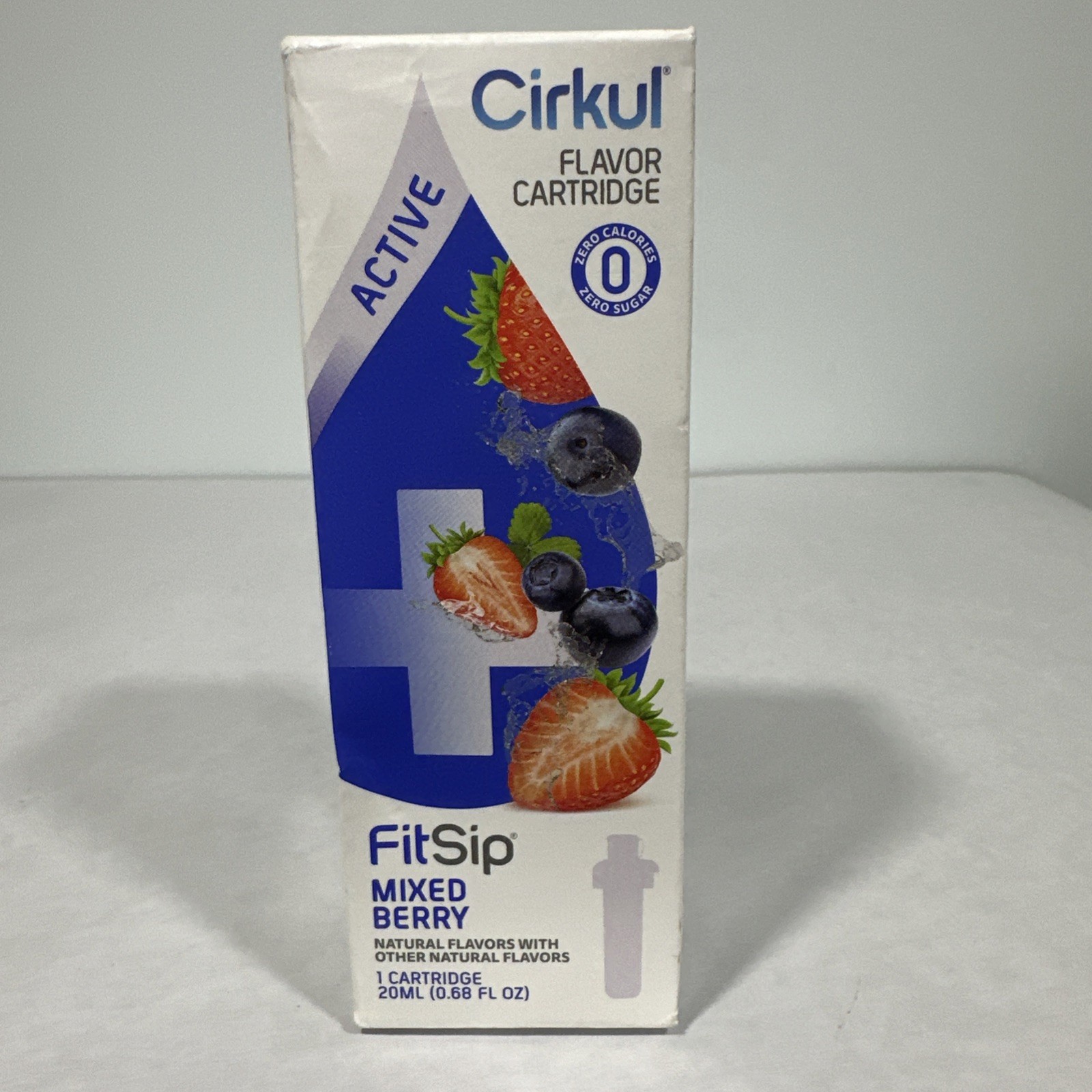 1 Cirkul Flavor Cartridge FitSip Mixed Berry flavor, Zero Calories, Exp 6/2026