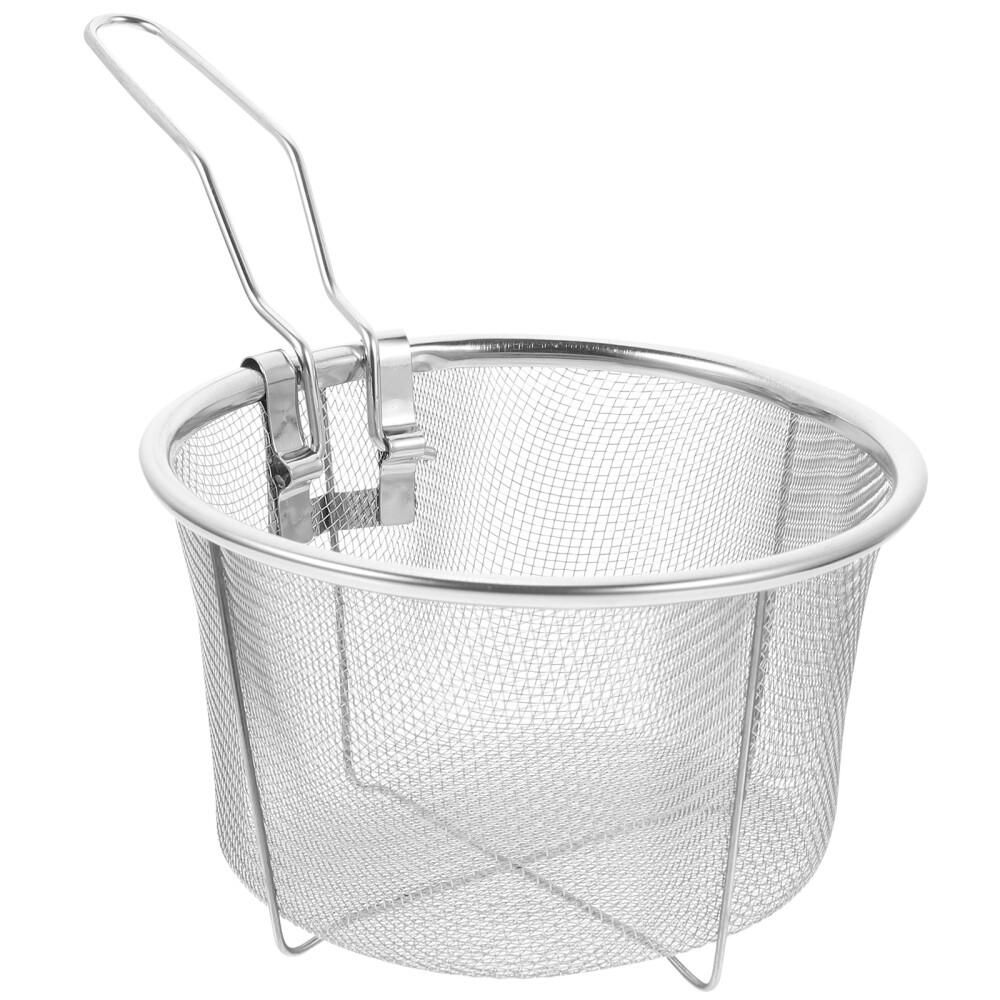 Frying Basket with Handle for Grand Pappy Deep Fryer Fish Baskets Fried Wire