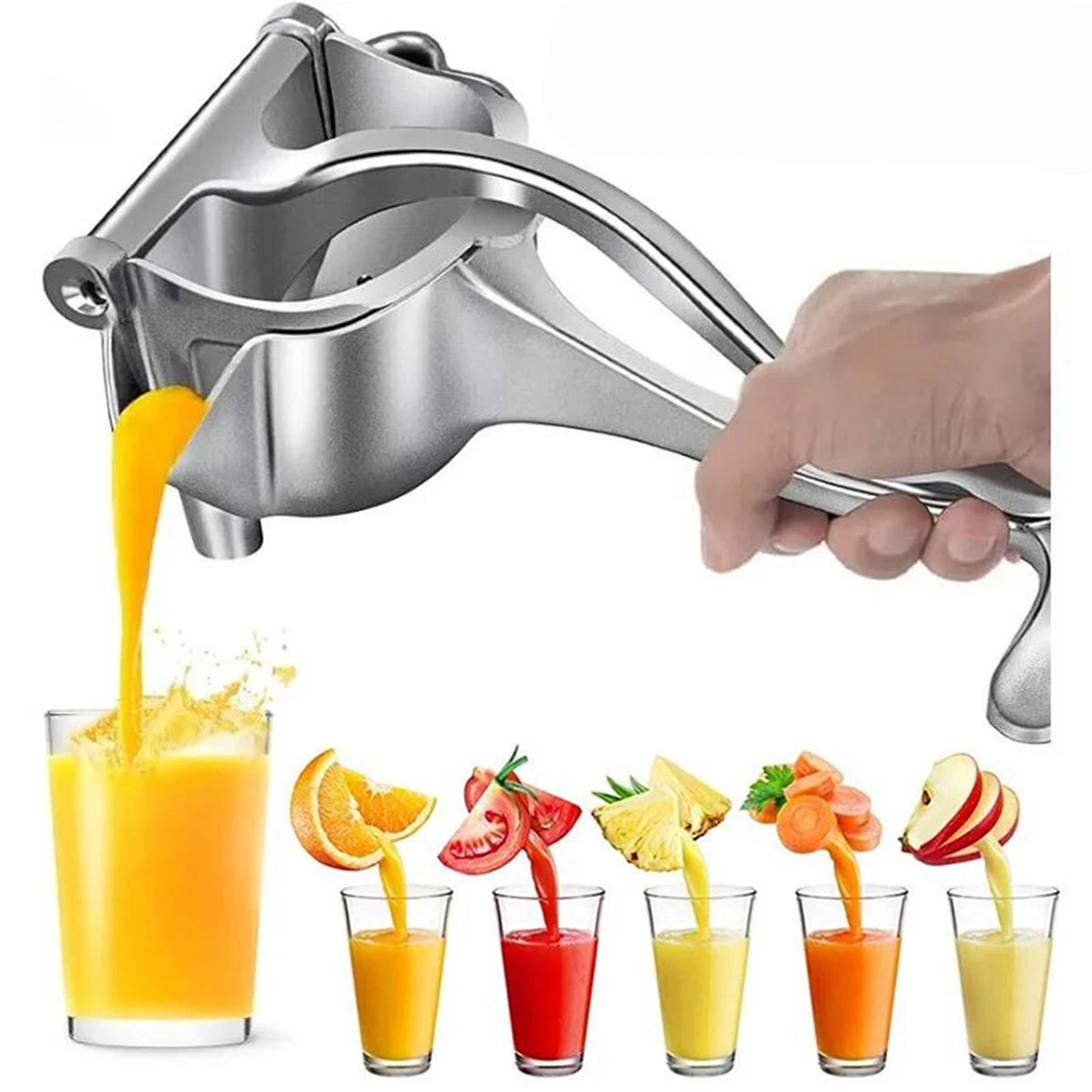 Heavy Duty Metal Manual Juicer Fruit Juice Squeezer for Pressing Lemons Oranges