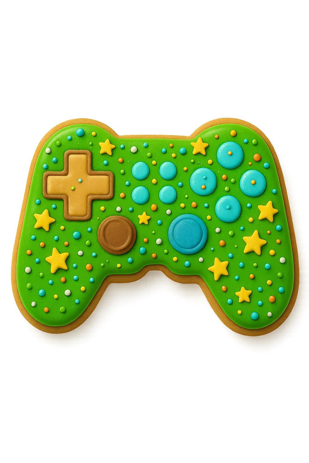 Game Controller Cookie Cutter – Style 2, 4.25×2.45 Inches